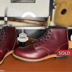 Red Wing 9011 Beckman Round in Black Cherry 9.5D